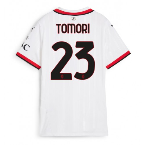 Fotbalové Dres AC Milan Fikayo Tomori #23 Dámské Venkovní 2024-25 Krátký Rukáv